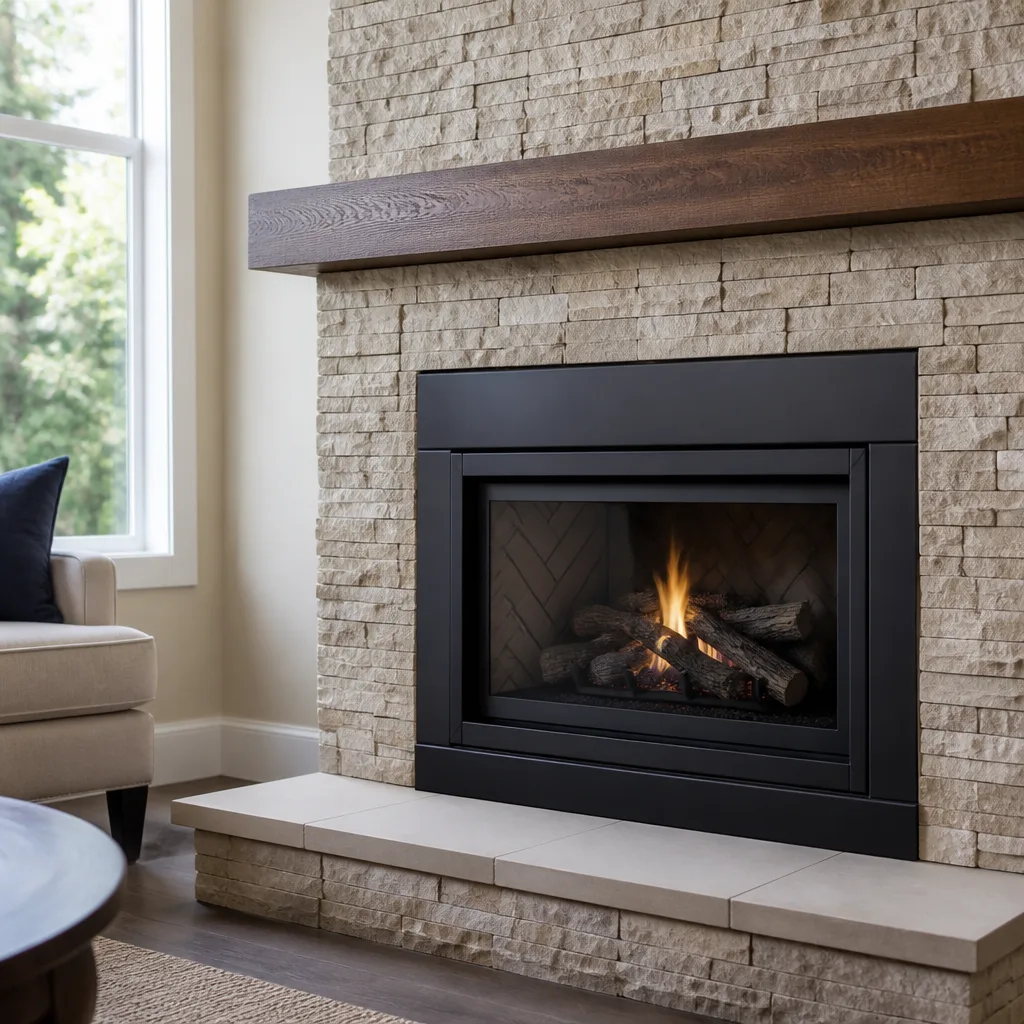 Gas fireplace service